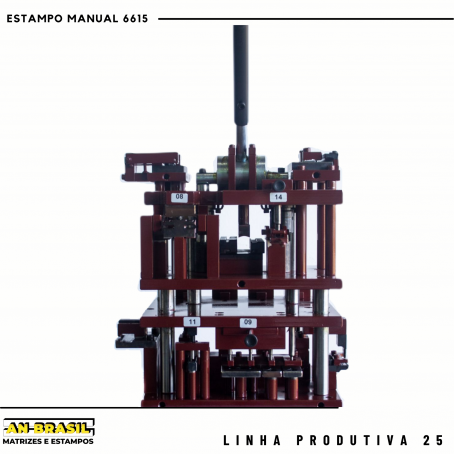 6615 - Estampo manual Linha Produtiva 25 (Portas e janelas de correr sem baguete e maxim-ar) 